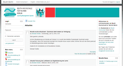 Desktop Screenshot of lms.beuth-hochschule.de