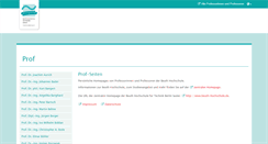 Desktop Screenshot of prof.beuth-hochschule.de