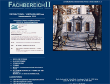 Tablet Screenshot of chemie.beuth-hochschule.de